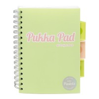 Pukka Green Pastel Project Book A5 200 Lined Pages 80gsm